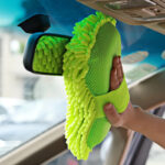 1PCS Ultra-absorbent microfiber sponge for car washing, scratch-free, suitable for cars, trucks, and motorcycles