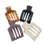 4PCS Matte Square Duckbill Hair Clips