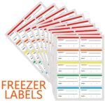 100PCS Removable waterproof label stickers, designed for frozen food - highly suitable for organizing addresses, offices and households, storage boxes, moving, folders - Image 8