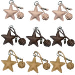 1PCS Star knot key chain personalized dual-element design simple advanced package hanging/key dual-use niche all-match accessories gift-giving best choice - Image 11