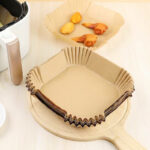 100PCS Non-stick air fryer pad - Oil-resistant and heat-resistant, a must-have kitchen item - Image 6