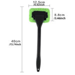 1PCS Multi-scenario cleaning brush - suitable for car interiors, home gaps. Made of green plush fabric with strong adhesion. Long handle can reach hard-to-reach areas. One brush can handle multiple cleaning scenarios. Practical and efficient! - Image 6