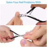 1PCS Stainless steel nail clippers, precision manicure and pedicure tools, single piece dead skin remover, multi-functional dead skin trimming pliers - Image 6