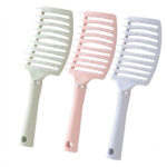 Cherry blossom pink fluffy pork ribs comb