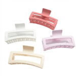 4PCS Matte Large Shark Hair Clips