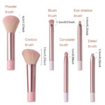 Makeup Brush Set-soft polyester fiber bristles, perfect makeup, non-sensitizing bristles, suitable for all skin types - Image 8