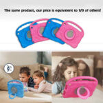 1PCS Fire HD 8 Tablet Case - Shockproof Protective Case for Amazon Kindle Fire HD 8 and 8 Plus (2024/2022/2020, 12th/10th Gen) with Foldable Stand, Armor Design, Portable Handle, and 360° Rotation - Image 4