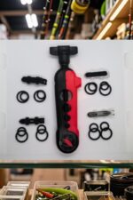 4PCS Luya pole hook hanger wire shaft Winder set, suitable for Luya fishing friends fast online, fishing line finishing after fishing, outdoor fishing portable storage efficient fishing gear auxiliary tools - Image 2
