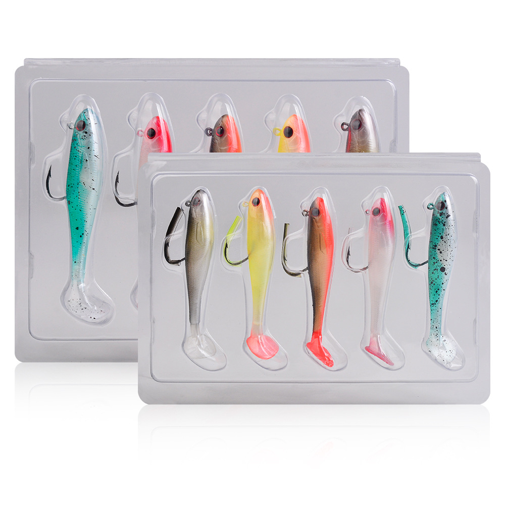 2025112211170265304 1PCS Simulation silicone Soft Bait: soft material Realistic Fish body design, specializing in big fish, fish lure tool - Image 1
