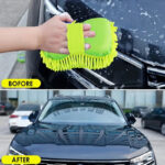 1PCS Ultra-absorbent microfiber sponge for car washing, scratch-free, suitable for cars, trucks, and motorcycles - Image 5