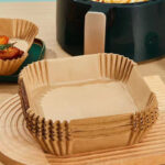100PCS Non-stick air fryer pad - Oil-resistant and heat-resistant, a must-have kitchen item - Image 7