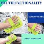 1PCS Ultra-absorbent microfiber sponge for car washing, scratch-free, suitable for cars, trucks, and motorcycles - Image 6