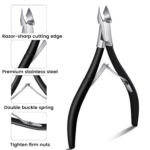 1PCS Stainless steel nail clippers, precision manicure and pedicure tools, single piece dead skin remover, multi-functional dead skin trimming pliers