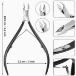 1PCS Stainless steel nail clippers, precision manicure and pedicure tools, single piece dead skin remover, multi-functional dead skin trimming pliers - Image 10