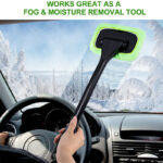 1PCS Multi-scenario cleaning brush - suitable for car interiors, home gaps. Made of green plush fabric with strong adhesion. Long handle can reach hard-to-reach areas. One brush can handle multiple cleaning scenarios. Practical and efficient! - Image 2