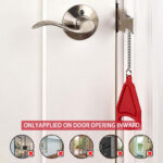 1PCS Portable security door stopper  Household anti-theft door latch  Travel hotel room door locking safety device - Image 5