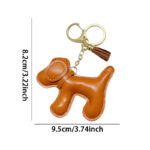 1PCS Cartoon dog pendant, suitable for hanging on bags, car keychains or used as a decorative pendant. - Image 6