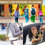 1PCS Star knot key chain personalized dual-element design simple advanced package hanging/key dual-use niche all-match accessories gift-giving best choice - Image 5