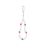 1PCS Cherry Macadam mobile phone chain for girls fresh niche design hanging ornaments all-match key accessories for wearing & digital devices - Image 6