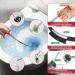 1PCS Flexible grasping claw tool - Quadrilateral pipe cleaning tool - Image 6