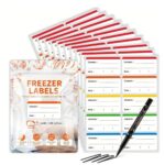 100PCS Removable waterproof label stickers, designed for frozen food - highly suitable for organizing addresses, offices and households, storage boxes, moving, folders - Image 5