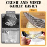 1PCS Stainless steel garlic press, manual garlic press - Image 6