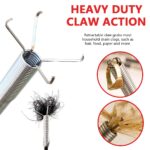 1PCS Flexible grasping claw tool - Quadrilateral pipe cleaning tool - Image 11