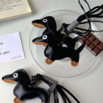 Cool sausage dog pendant, niche design hanging accessories, key chain accessories - Image 4