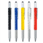 Metal Multi Tool Ruler Ballpoint Pen