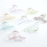 4PCS Cute Heart Shape Hair Pins Set