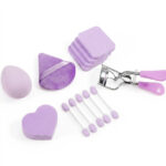 Makeup Brush Set with Elastic Band