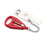 1PCS Portable security door stopper  Household anti-theft door latch  Travel hotel room door locking safety device - Image 8