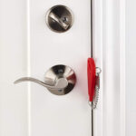 1PCS Portable security door stopper  Household anti-theft door latch  Travel hotel room door locking safety device - Image 6