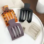 4PCS Matte Square Duckbill Hair Clips - Image 2