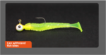 1PCS Fishing set: 3D eye hook imitation squid pipe hook spiral T-tail, professional configuration, helps you easily "catch" old hands, start a new fishing experience - Image 8