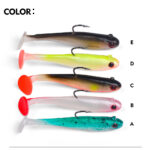 1PCS Simulation silicone Soft Bait: soft material Realistic Fish body design, specializing in big fish, fish lure tool - Image 5