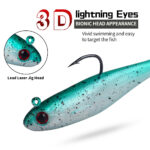 1PCS Simulation silicone Soft Bait: soft material Realistic Fish body design, specializing in big fish, fish lure tool - Image 10