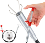1PCS Flexible grasping claw tool - Quadrilateral pipe cleaning tool