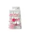 Two sets of 12 assorted cute pastel resin charms with fruit, flower, dessert designs for DIY keychain and phone strap decoration