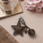1PCS Star knot key chain personalized dual-element design simple advanced package hanging/key dual-use niche all-match accessories gift-giving best choice - Image 8