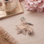 1PCS Star knot key chain personalized dual-element design simple advanced package hanging/key dual-use niche all-match accessories gift-giving best choice - Image 3