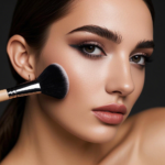 Four-in-One Portable Makeup Brush Set - Stretchable Travel Version - Lip Brush, Eyeshadow Brush, Highlighter Brush, Cheek Brush, All-in-One - Image 6