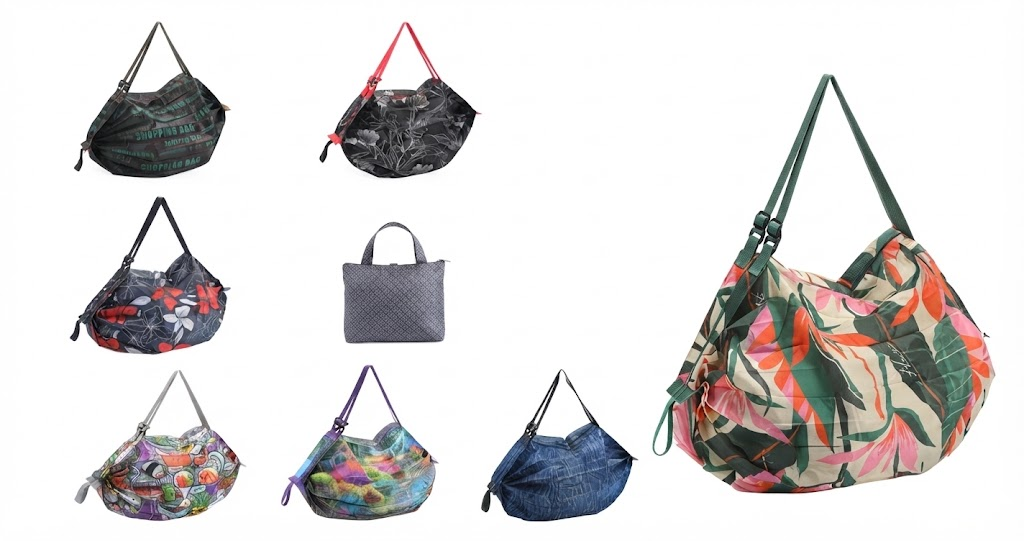 Multi-pockets large capacity foldable bag with clothes and essentials