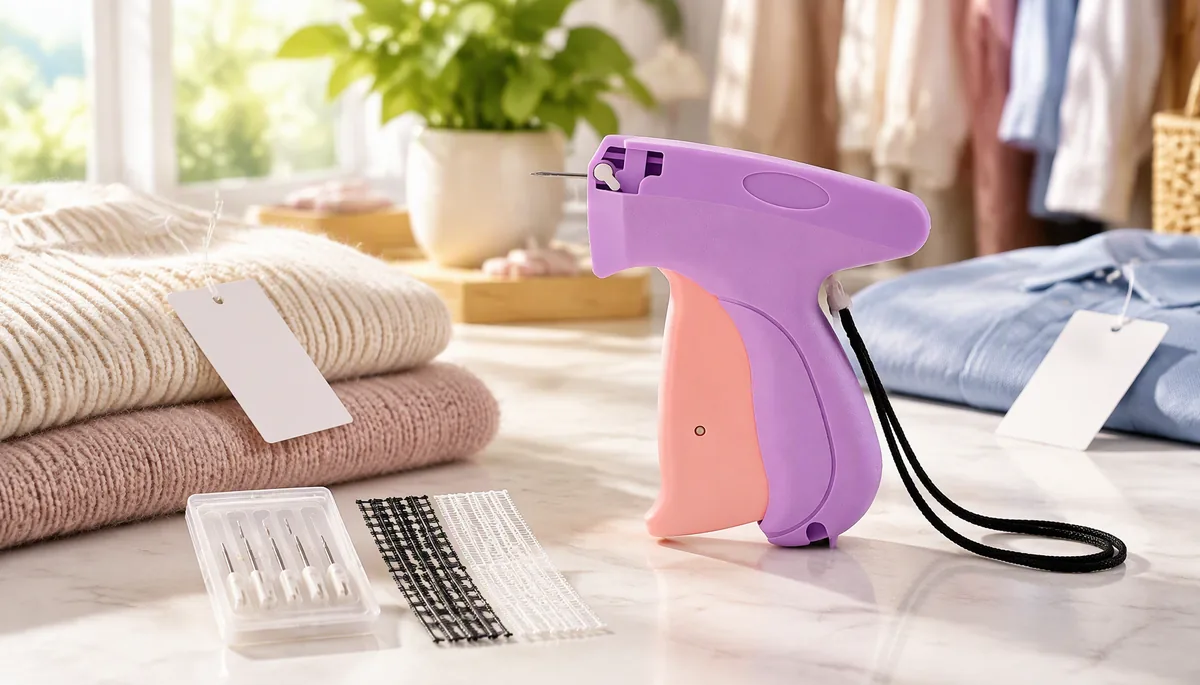 tagging gun for delicate fabrics