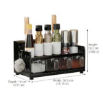 Counter Spice Holder with Knife & Tool Hooks - Image 4