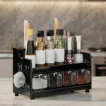 Counter Spice Holder with Knife & Tool Hooks - Image 5