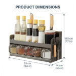 Seasoning Holder with Knife Slot & Tool Hooks - Image 8