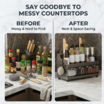 Multifunctional Kitchen Spice Rack with Knife Holder - Image 7