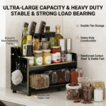 Counter Spice Holder with Knife & Tool Hooks - Image 7