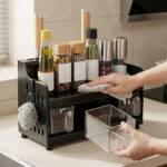 Counter Spice Holder with Knife & Tool Hooks - Image 3